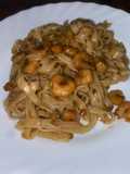 Noodles de arroz con gambas