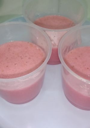 Foto resep Puding strawberry