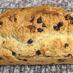 A picture of Vegan: Blueberry Beer Bread.