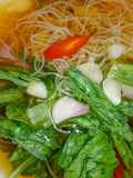 Sayur Sawi Pahit (Kai Choi) dan Suhun Masak Air