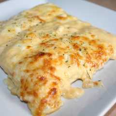 Una foto de Canelones de carne de puchero y calabaza