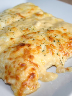 Una foto de Canelones de carne de puchero y calabaza