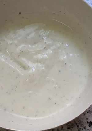 Una foto de Cacik///Salsa de yogurt