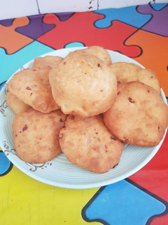 A picture of PURI(salty mahambri)#mashujaarecipe.