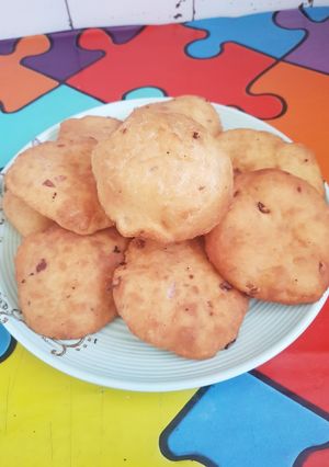 A picture of PURI(salty mahambri)#mashujaarecipe.