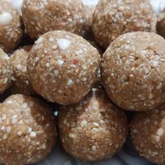 A picture of Sankarnti Special Til & Peanut Laddu recipe.
