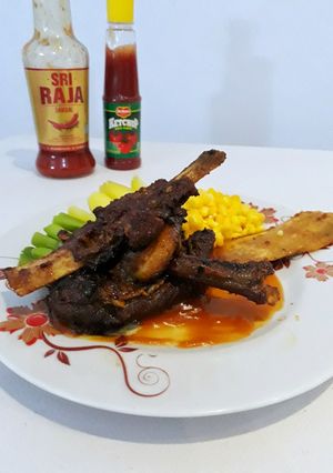 Foto resep Iga panggang teflon
