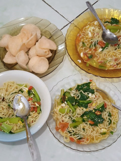 Foto resep Mie Nyemek pedes