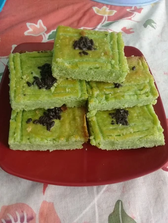 Cara Mudah Membuat Resep Boterkoek Pandan - Lekker Holand Pandan 1 Telur yang Bikin Ngiler Anti Ribet, Bikin Ngiler