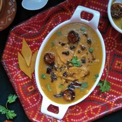 A picture of Daal Dhokli.