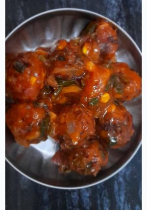 पत्ता गोभी मंचूरियन(pattagobhi manchurian recipe in hindi) रेसिपी मुख्य फोटो