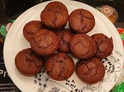 Une photo de muffin sucré