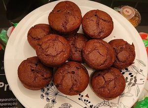 Une photo de Muffins orange chocolat