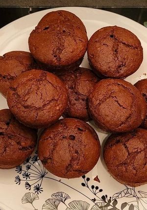 Une photo de Muffins orange chocolat