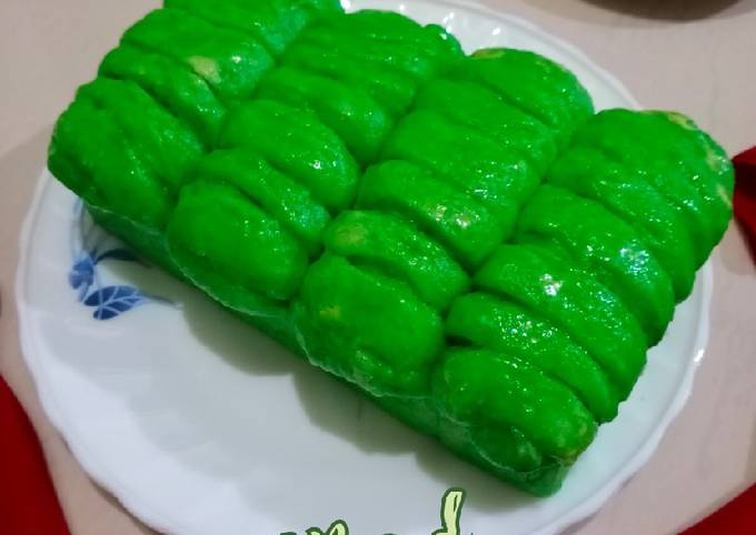 Bagaimana cara bikin Wall Roll Bread Pandan Kukus yang sedap