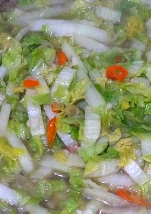 Foto resep Tumis Sawi Putih
