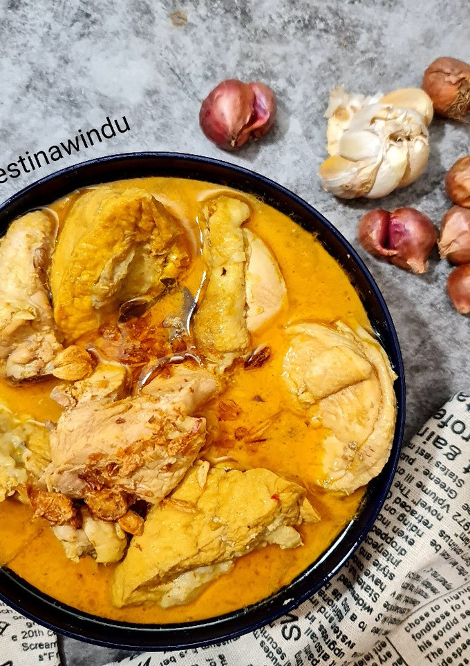 Foto resep Opor Ayam & Tahu Bumbu Kuning