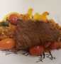 Easy Way Prepare Recipe Seared skirt steak over spiced lentils that is Delicious, Addictive}
