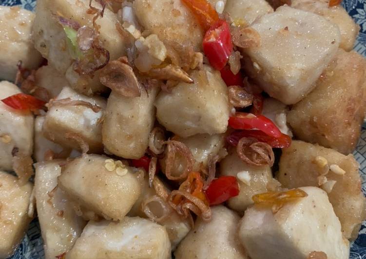 Resep 49. Tahu Cabe Garam, Lezat Sekali