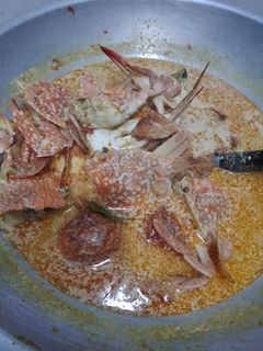 Foto resep Kare Rajungan dan telur
