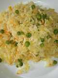 Arroz con arvejas y zanahoria