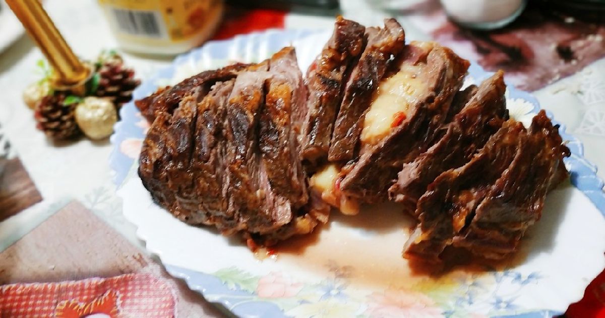 Vacío Relleno Al Horno Recipe by Gabriela Diez - Cookpad