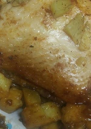 A picture of Chicken with Sweet Potato.