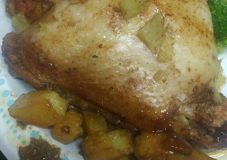 Recipe of Ultimate Chicken with Sweet Potato