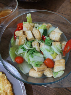 Foto resep Tumis sawi tahu 2
