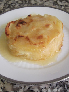 Una foto de Milhojas de patata y manzana
