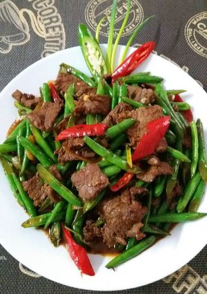 Foto resep Buncis tumis daging