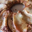 Torta de manzana con harina de avena