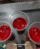 Watermelon Jelly Pudding