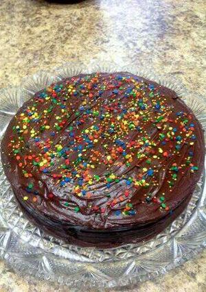 A picture of Homemade Chocolate Cake.
