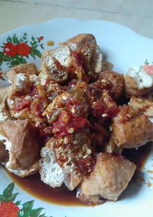 Foto resep Tahu gejrot seadanya