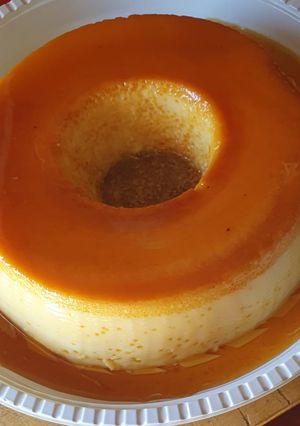 Una foto de Flan Tres leches