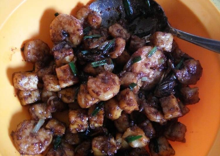 Sambal goreng Tempe udang