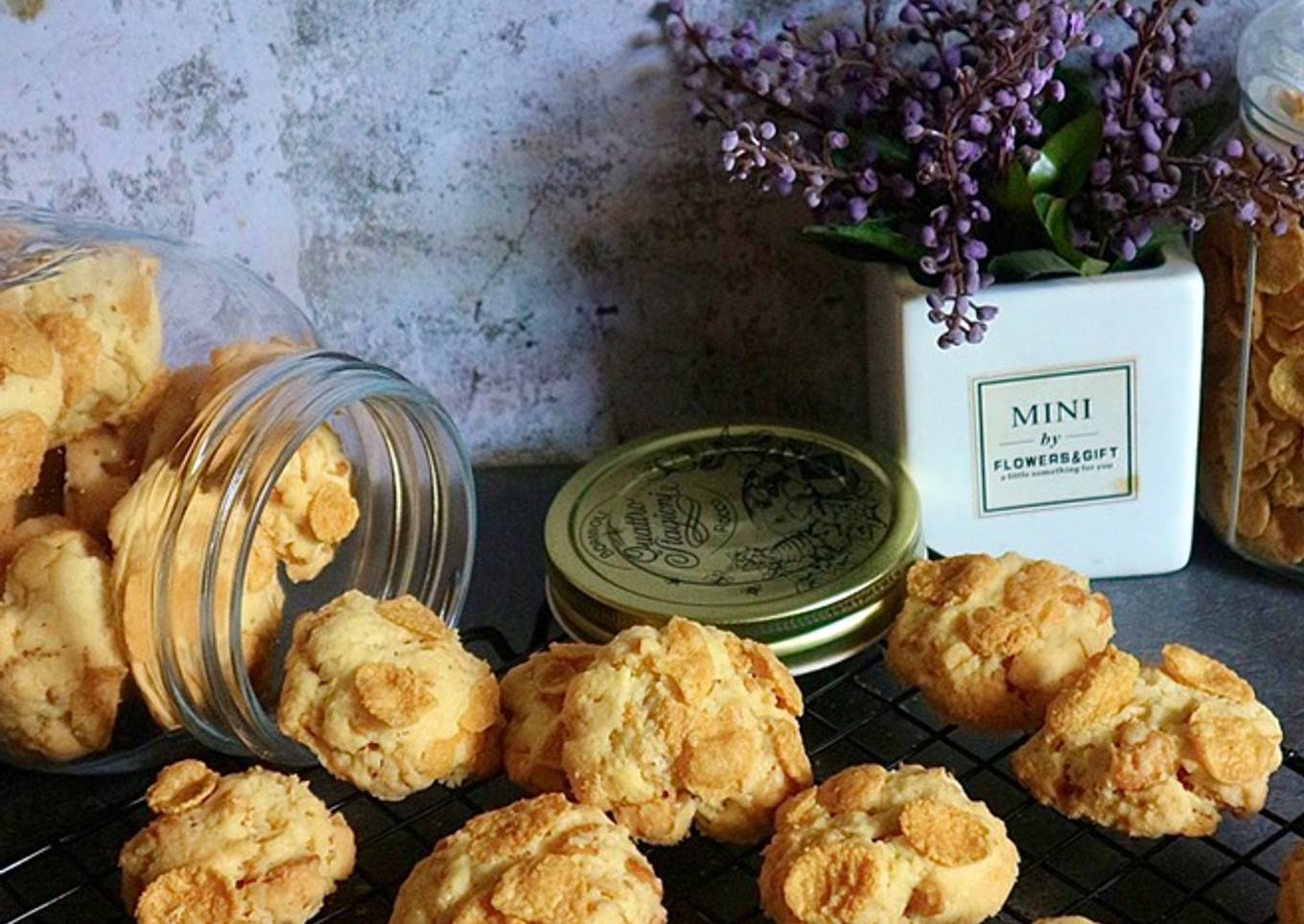 Cheese cornflake Cookies