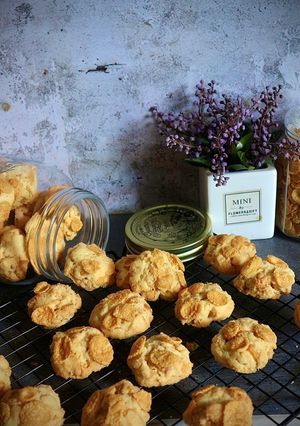 Foto resep Cheese cornflake Cookies
