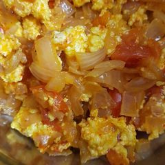 A picture of Paneer bhurji.