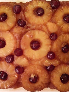A picture of Baltazar Pineapple Upside Down Cake.