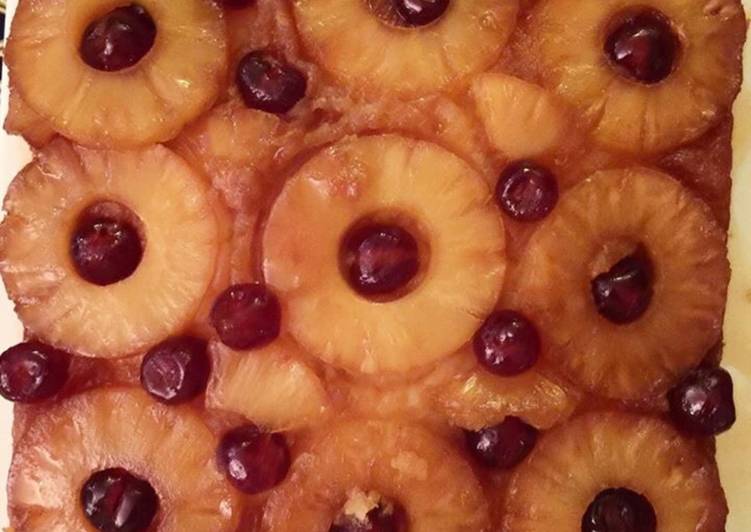 Steps to Make Speedy Baltazar Pineapple Upside Down Cake