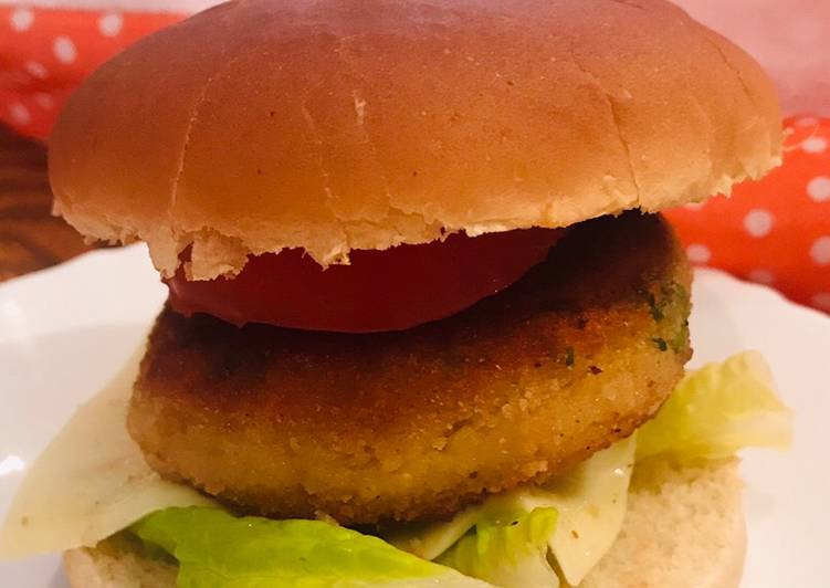 Easiest Way to Make Any-night-of-the-week Chicken Burger