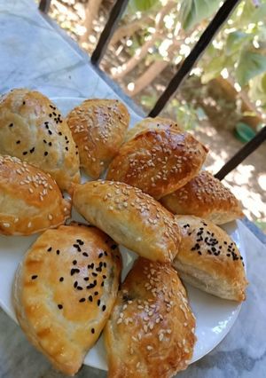 صورة لوصفة خبيزات محشيين بالجبن 🏞🏝