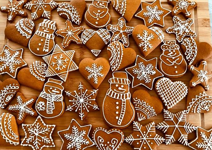 Різдвяне медово-імбирне печиво