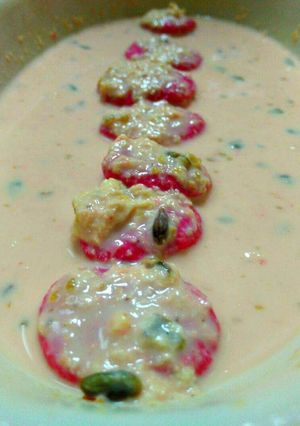 A picture of Rose RasMalai..