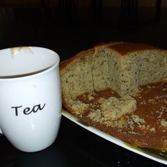 A picture of Banana simsim bread.