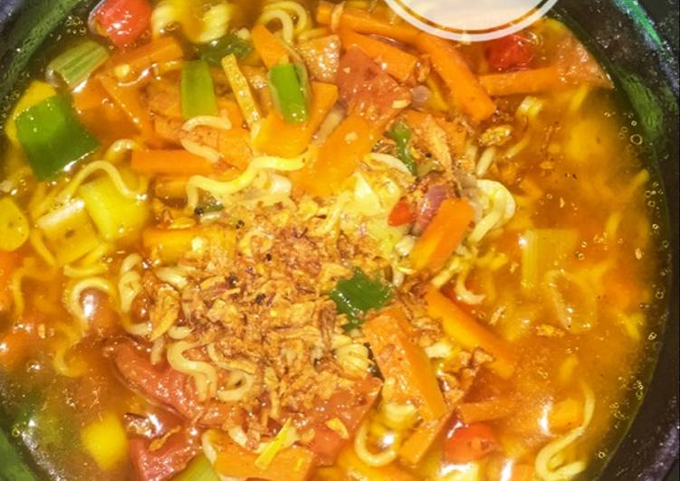 Cara Bikin Indomie rebus ala Adilly_kitchen Enak Terbaru