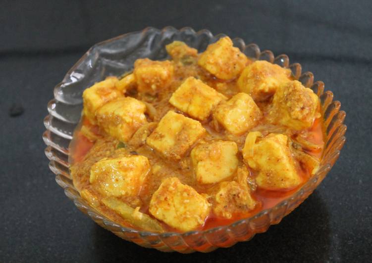 Recipe of Perfect Paneer Tikka Masala (Restaurant style)