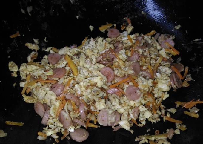 Anti Ribet, Membuat Telur orak-arik simple 😋 Yang Mudah